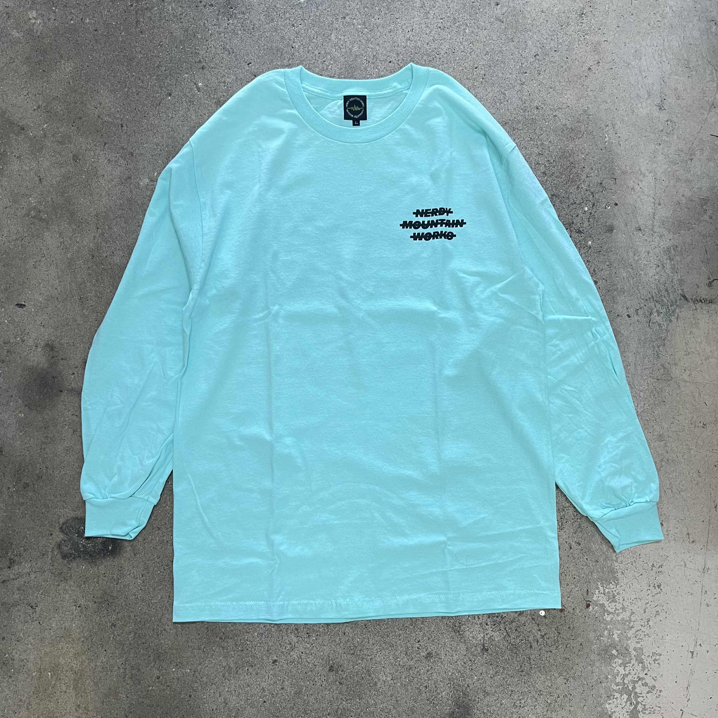 ERASED LOGO L/S TEE  予約