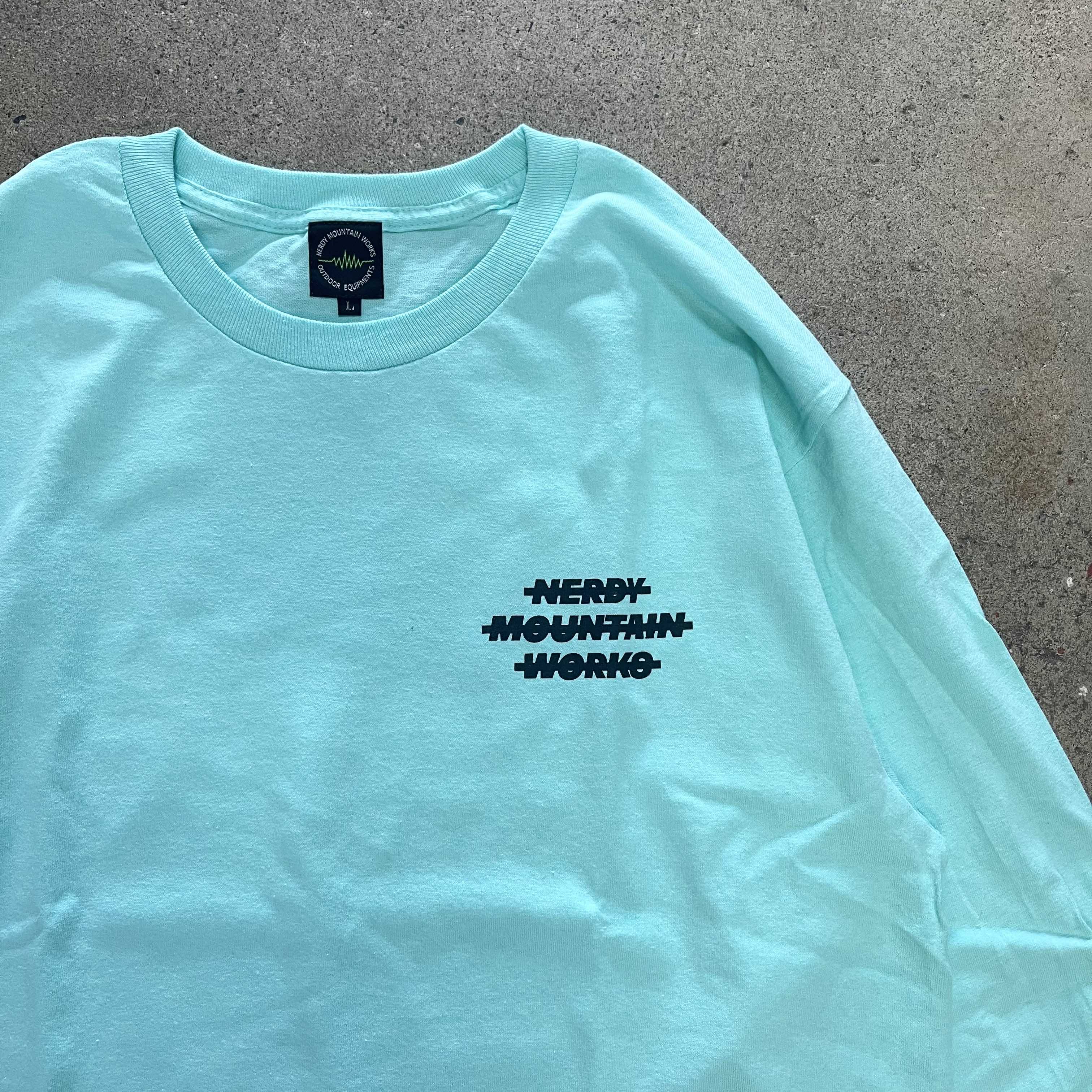 ERASED LOGO L/S TEE  予約