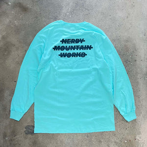 ERASED LOGO L/S TEE  予約