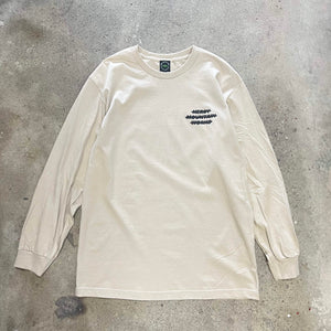 ERASED LOGO L/S TEE  予約