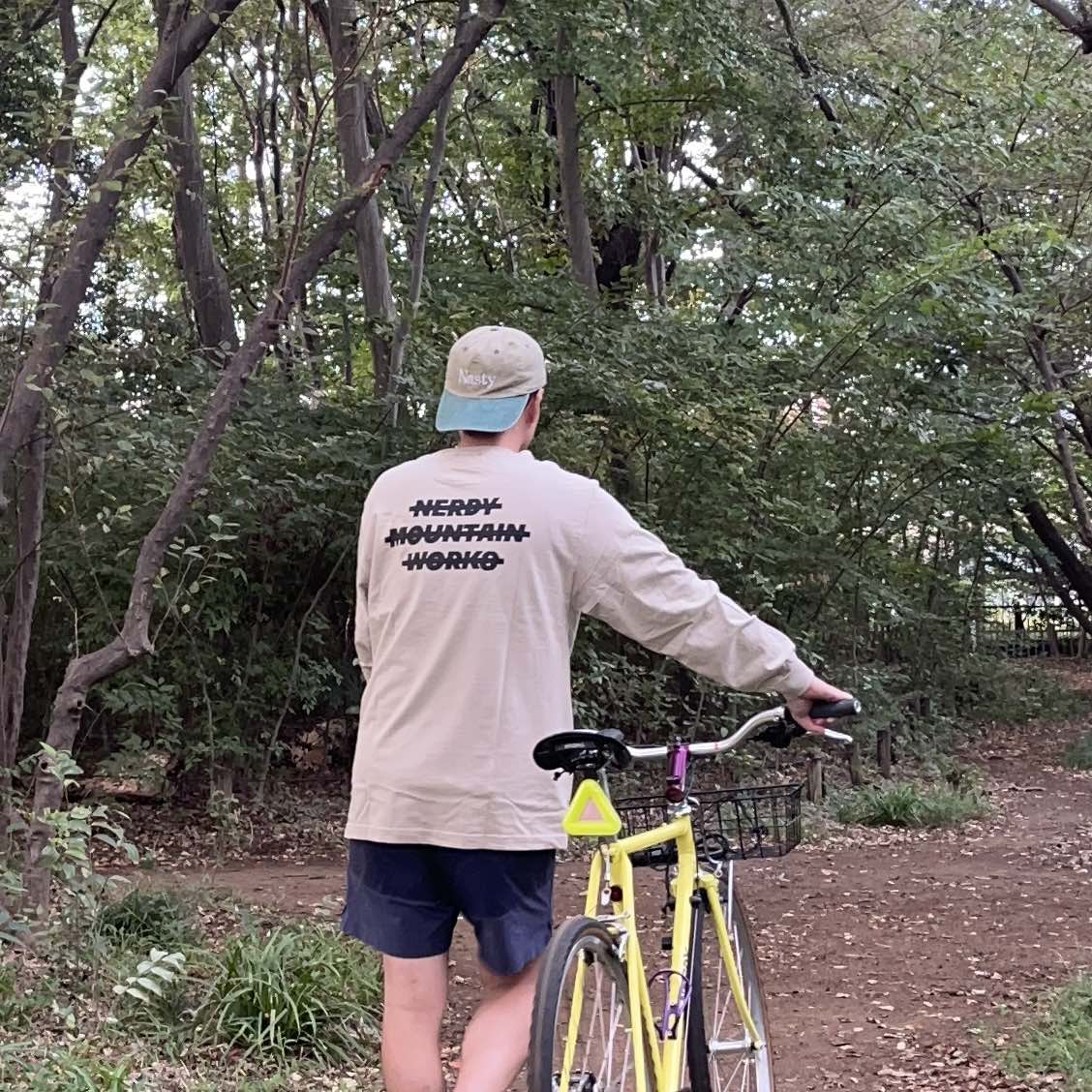 ERASED LOGO L/S TEE  予約